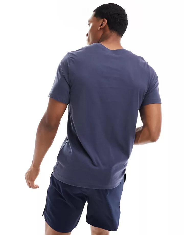 Camiseta azul marino con estampado gráfico Dri-FIT de Nike Trail Running Azul medio 31gsgRYE