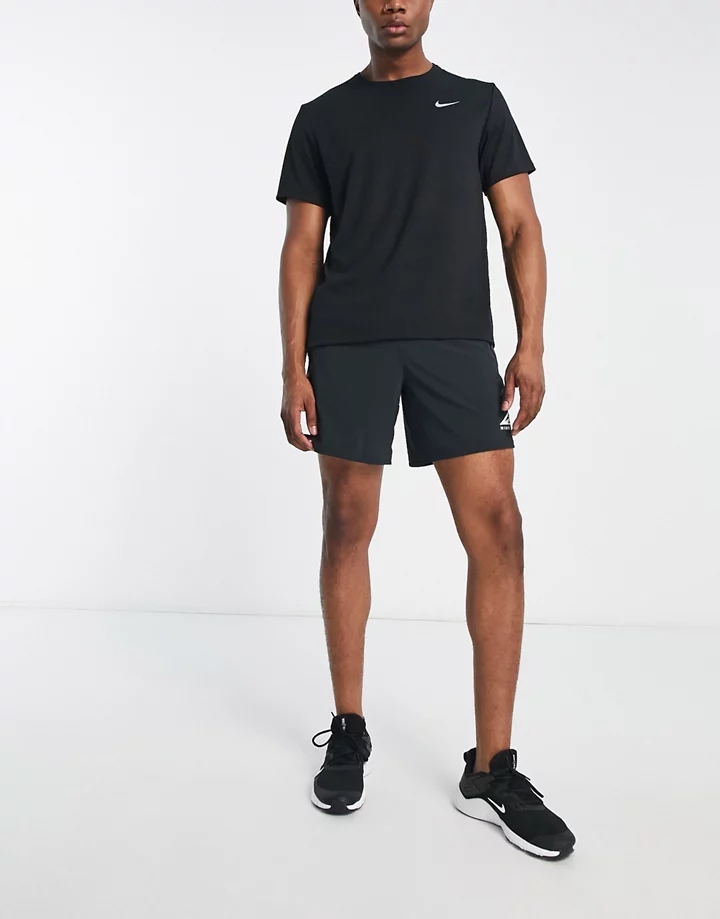 Camiseta negra Miler de Nike Running Negro 3PxG3W3b