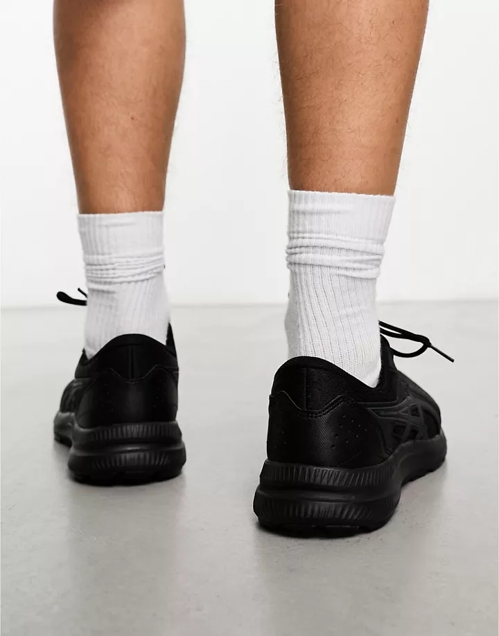 Zapatillas de deporte negras para correr Gel-Contend 8 Neutral de Asics Negro 3oQPYcJv