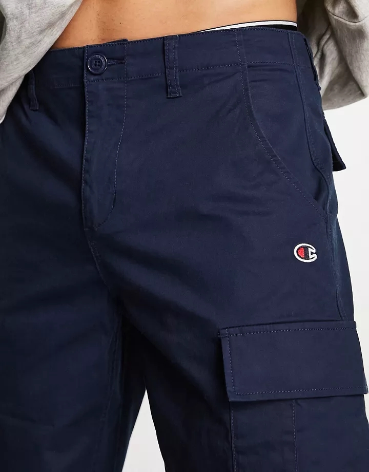 Pantalones cortos azul marino cargo estilo bermudas Rochester de Champion Azul marino 4QxWYkpF
