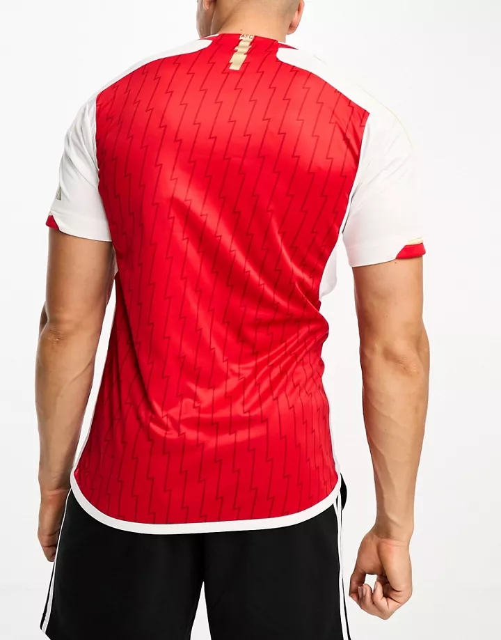 Camisa roja unisex de la primera equipación del Arsenal FC 2023/24 de adidas Football Rojo 6FzKjXqS