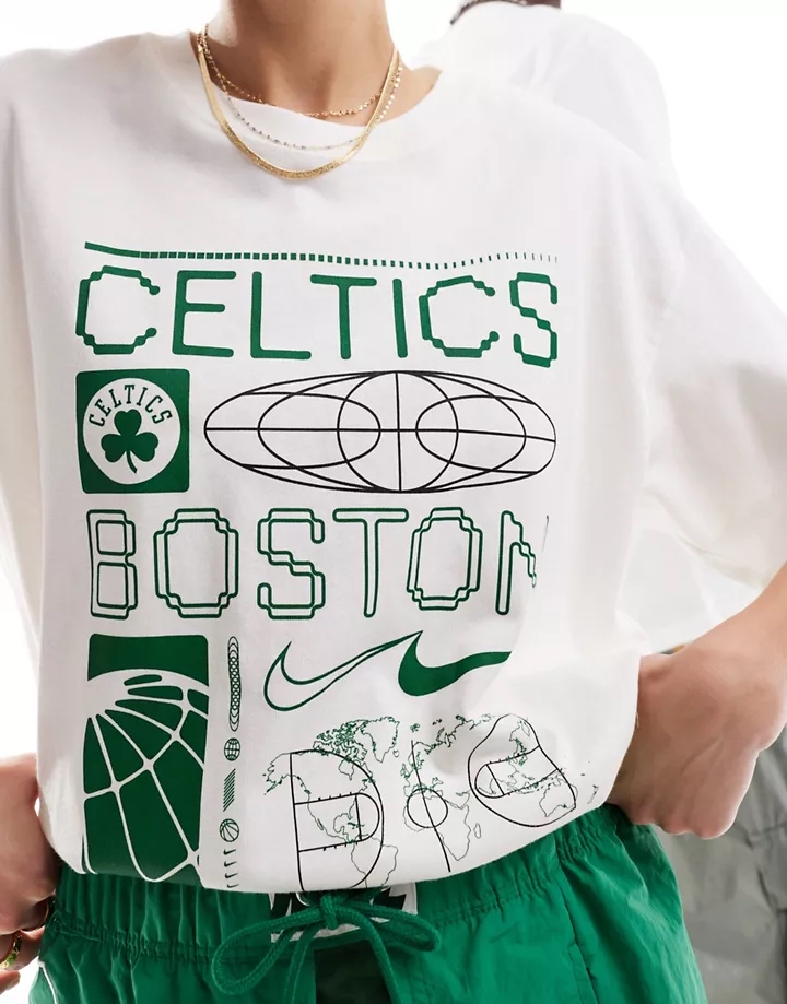 Camiseta color vela unisex con estampado gráfico de los Boston Celtics de la NBA de Nike Basketball Vela 98Wv7JEY