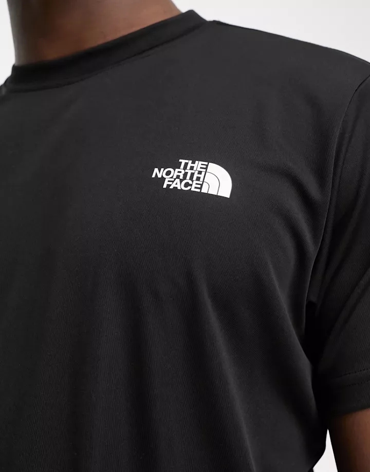Camiseta negra Reaxion de The North Face Training Black BCs9UMeZ