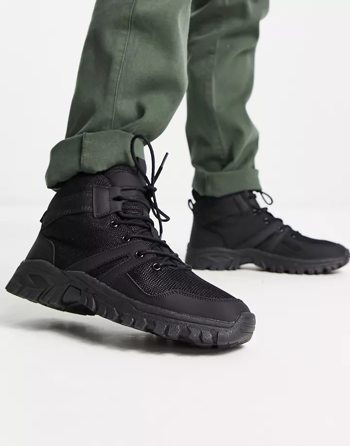 Botas negras estilo chunky sneakers de New Look Negro bcpAgFxf